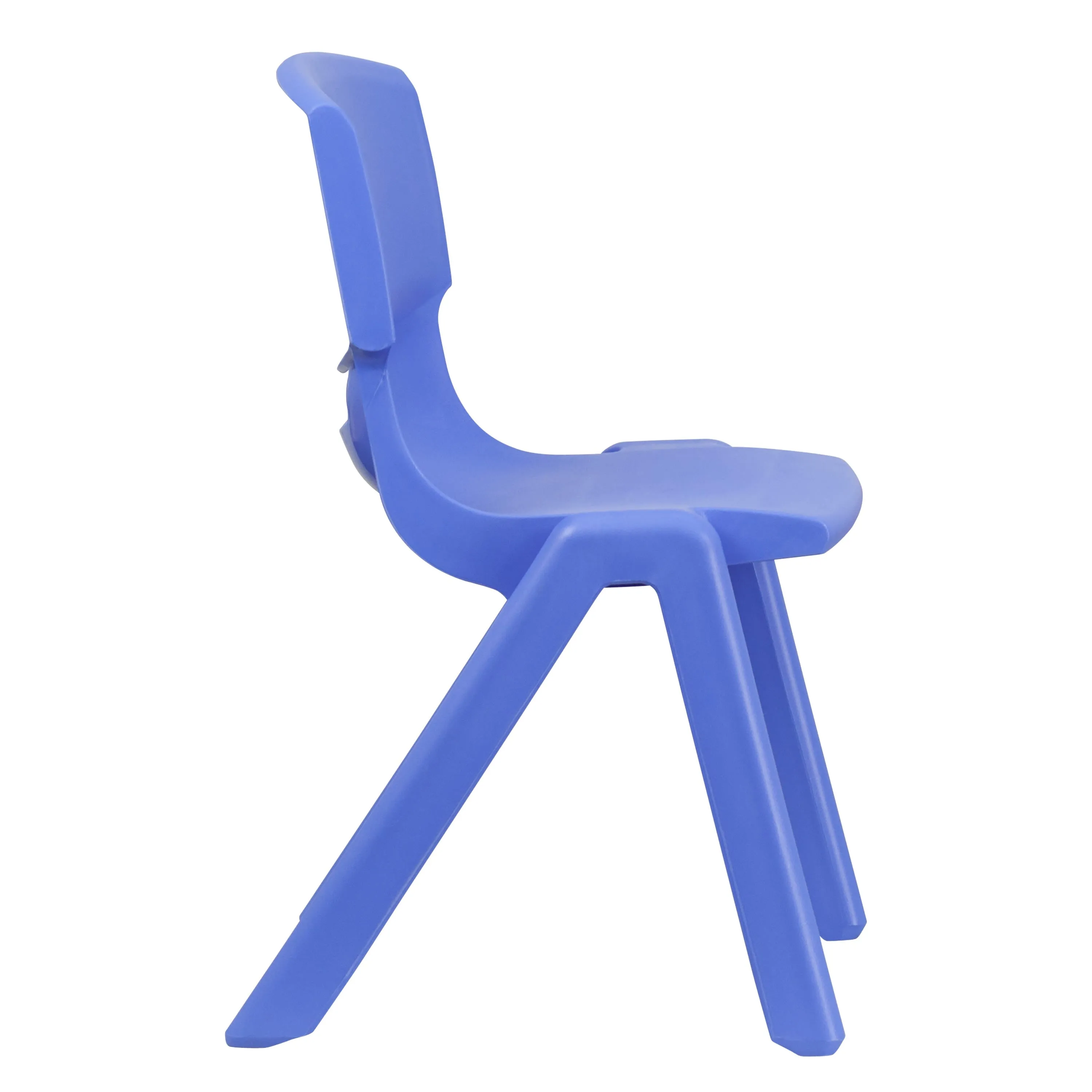 2 Pack Plastic Stackable School Chair with 15.5" Seat Height