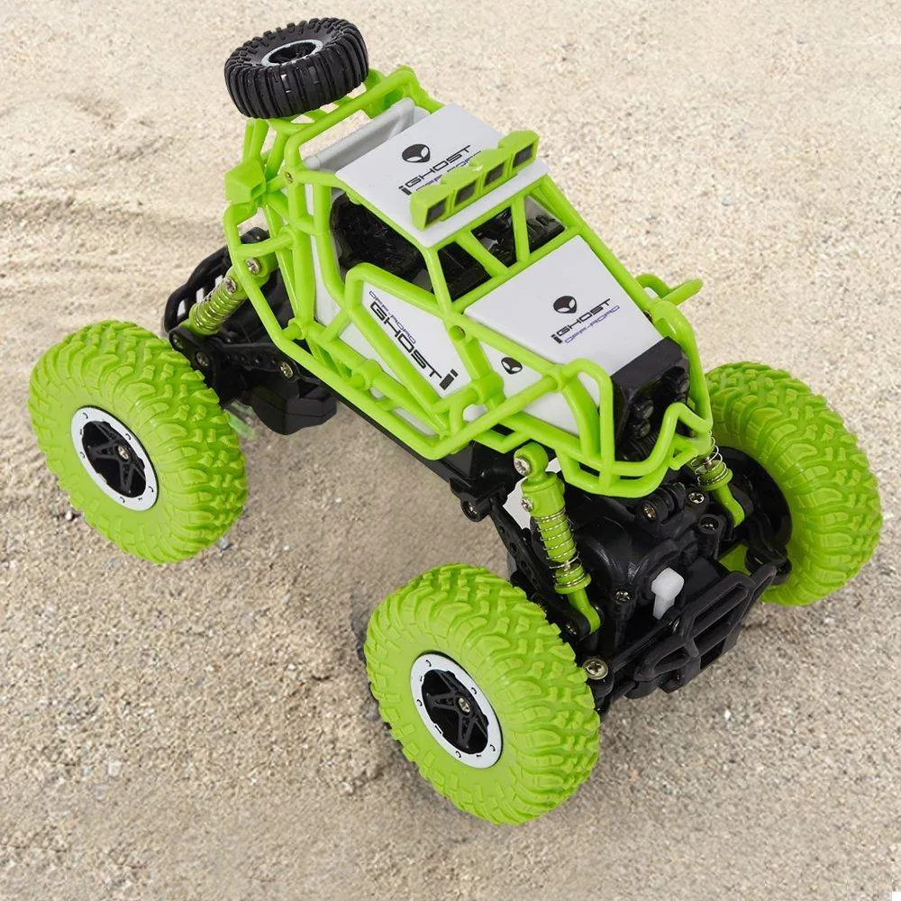 2.4GHz Racing Cars RC Cars Remote Control Cars Electric Rock Crawler Radio Control Vehicle Off Road Cars Green