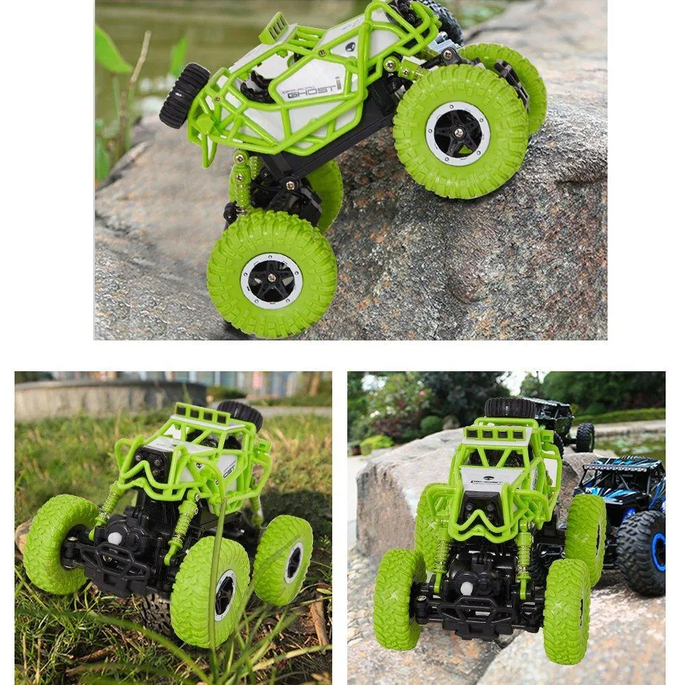 2.4GHz Racing Cars RC Cars Remote Control Cars Electric Rock Crawler Radio Control Vehicle Off Road Cars Green