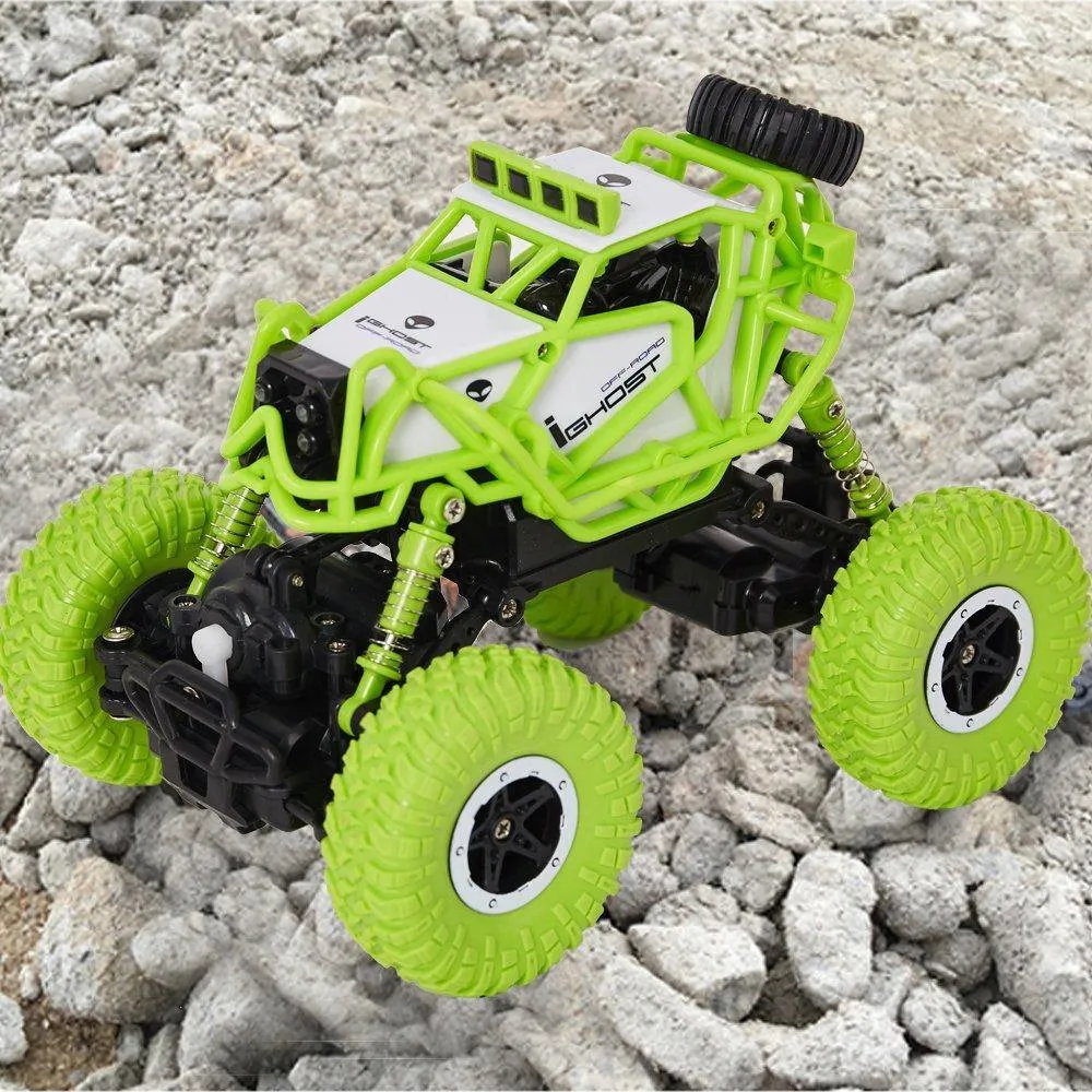2.4GHz Racing Cars RC Cars Remote Control Cars Electric Rock Crawler Radio Control Vehicle Off Road Cars Green