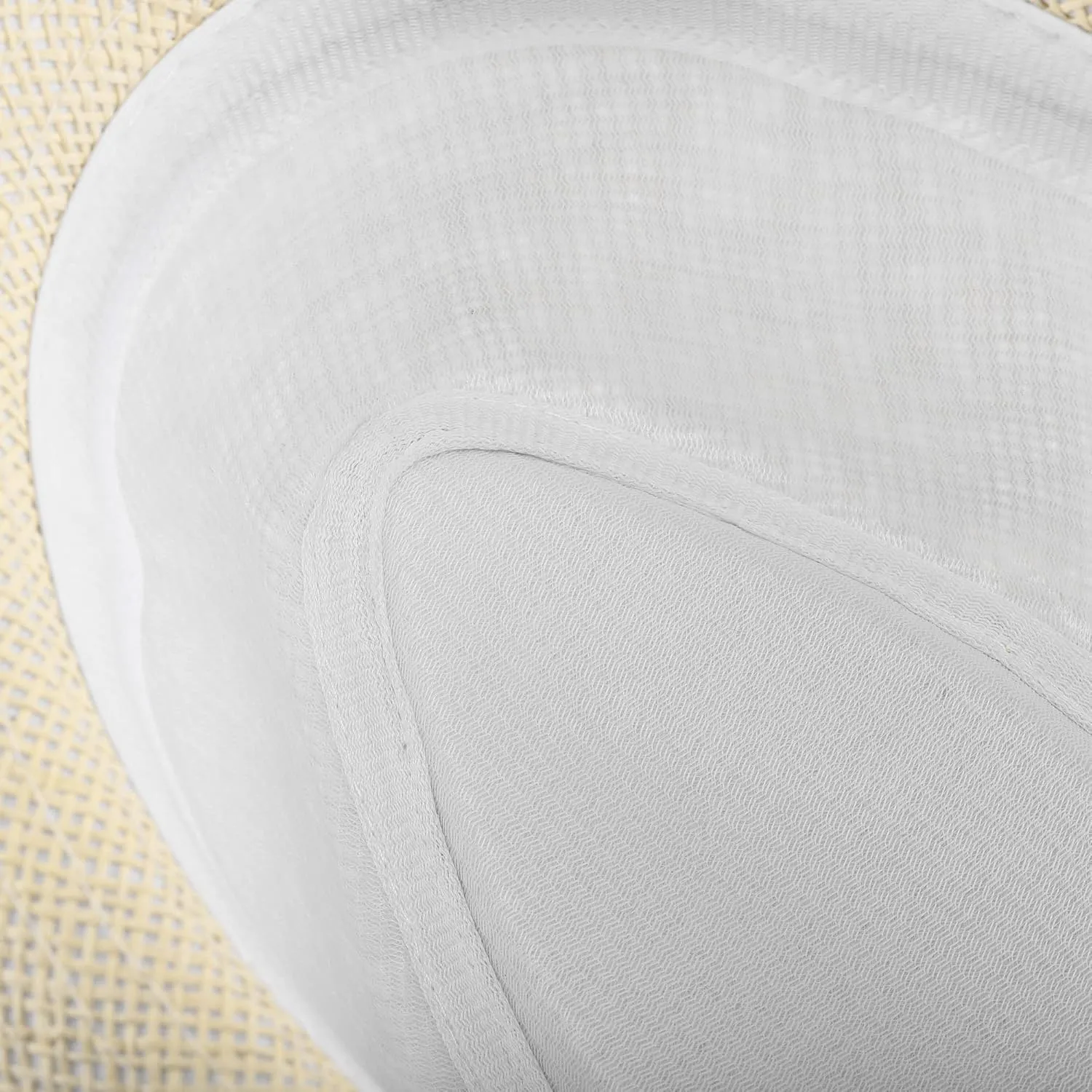 FALETO Unisex Summer Panama Straw Fedora Hat Short Brim Beach Sun Cap Classic