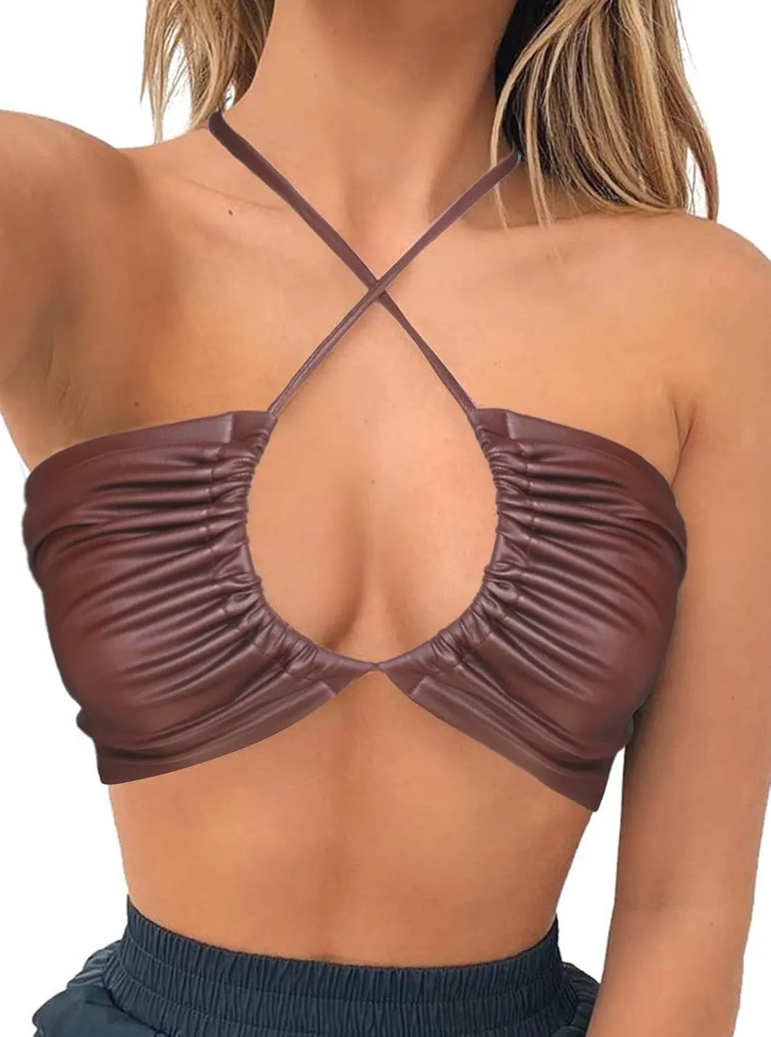 krtwrnt Womens Festival Outfits Rave Crop Top