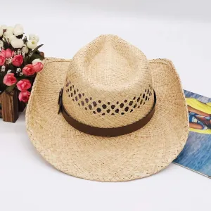 Men's & Women's Western Style Cowboy/Cowgirl Straw Hat Men's & Women's Western Style Cowboy/Cowgirl Straw Hat