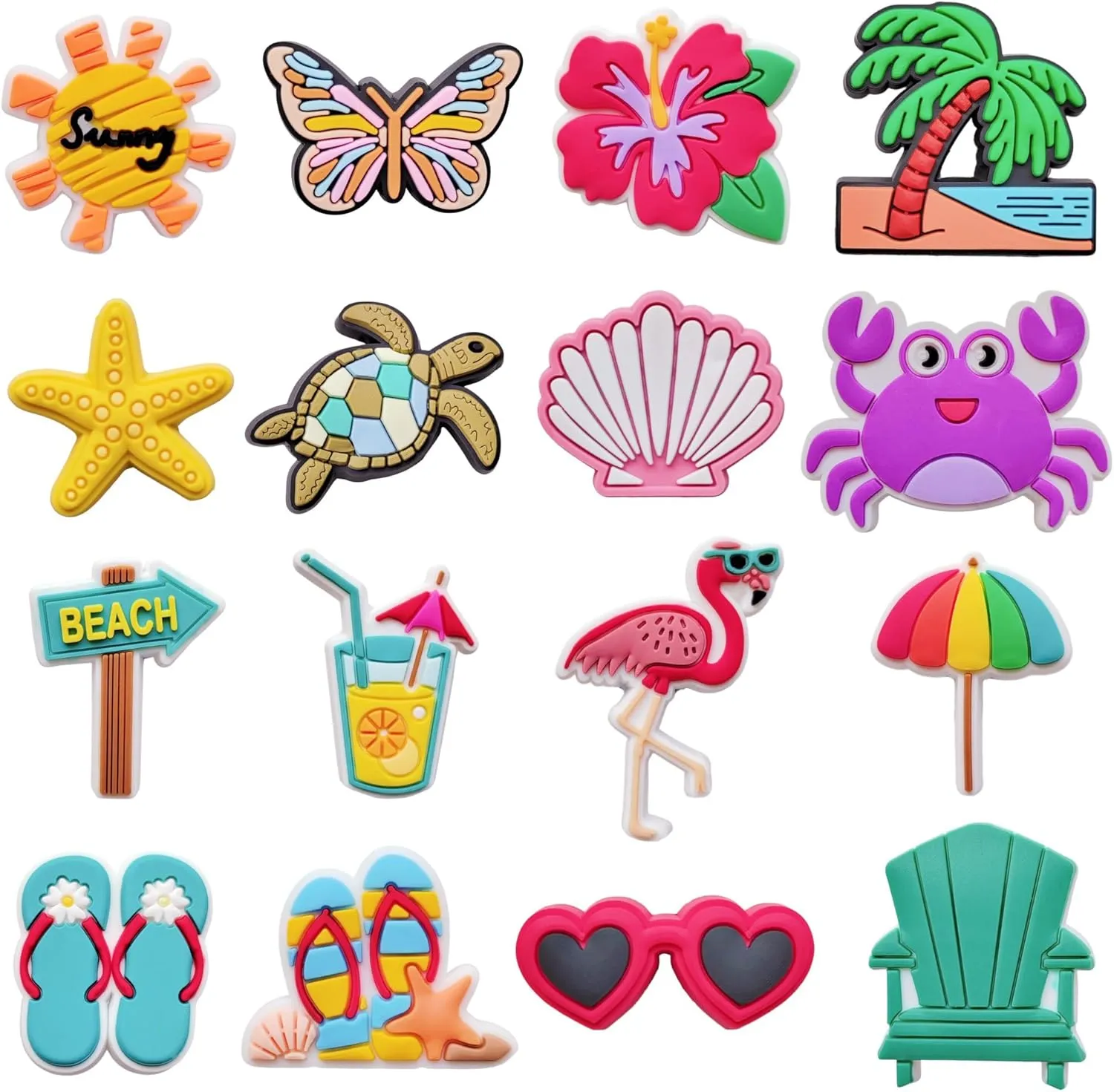 Shoe Charms for Girls Women Pink Witch Goth Dog Cat Cowgirl Summer Clogs Accessories Shoe Decoration Charms for Kids Party Favor