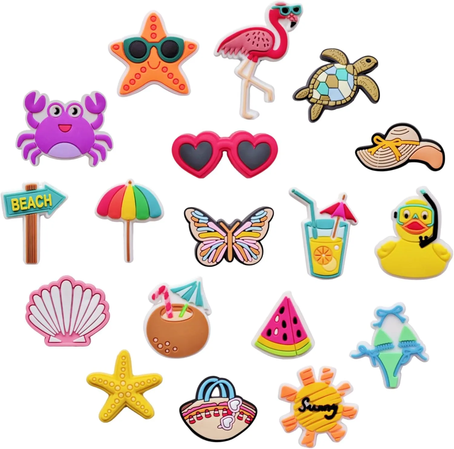 Shoe Charms for Girls Women Pink Witch Goth Dog Cat Cowgirl Summer Clogs Accessories Shoe Decoration Charms for Kids Party Favor