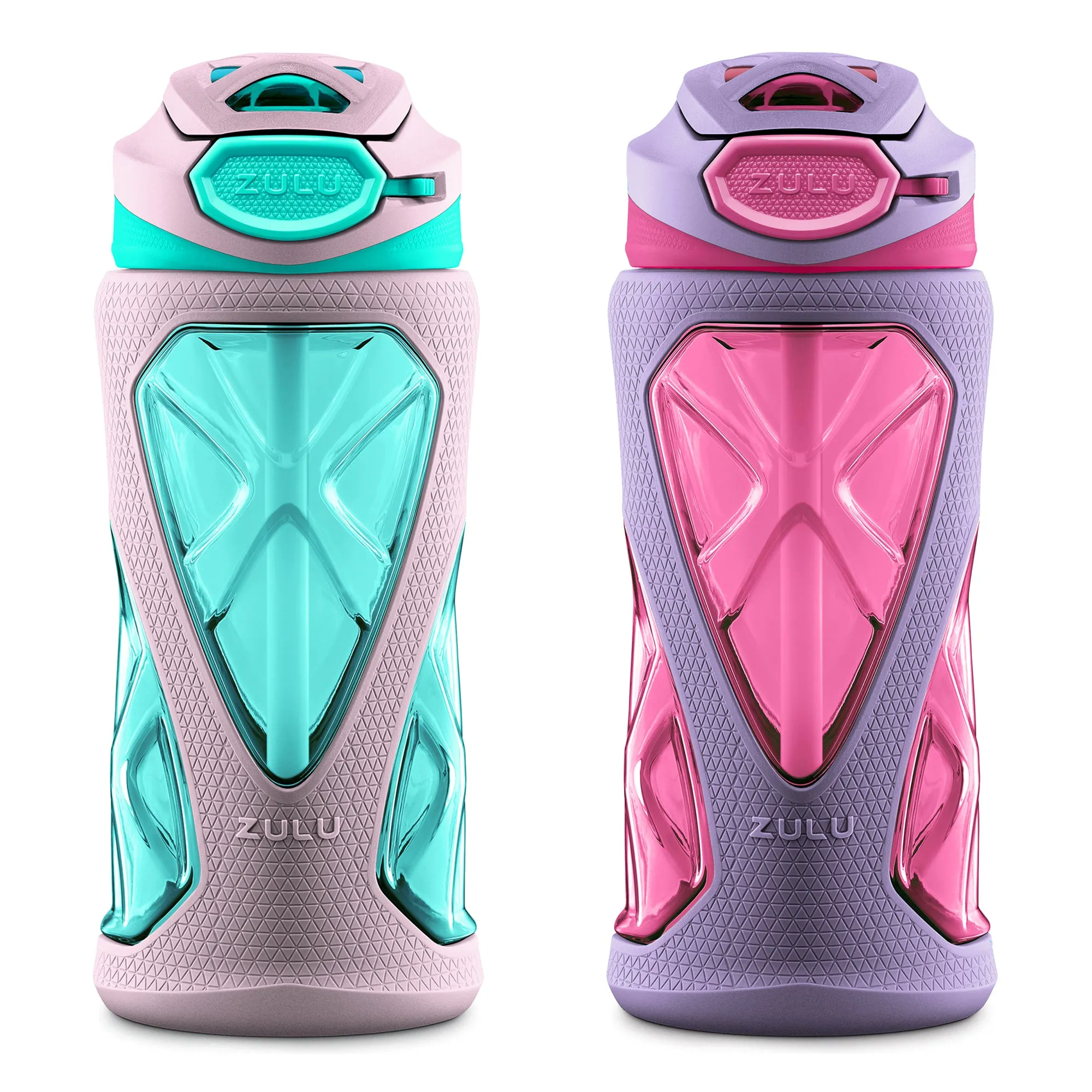 Torque 16oz Tritan™ Plastic Kids Water Bottle, Set of 2