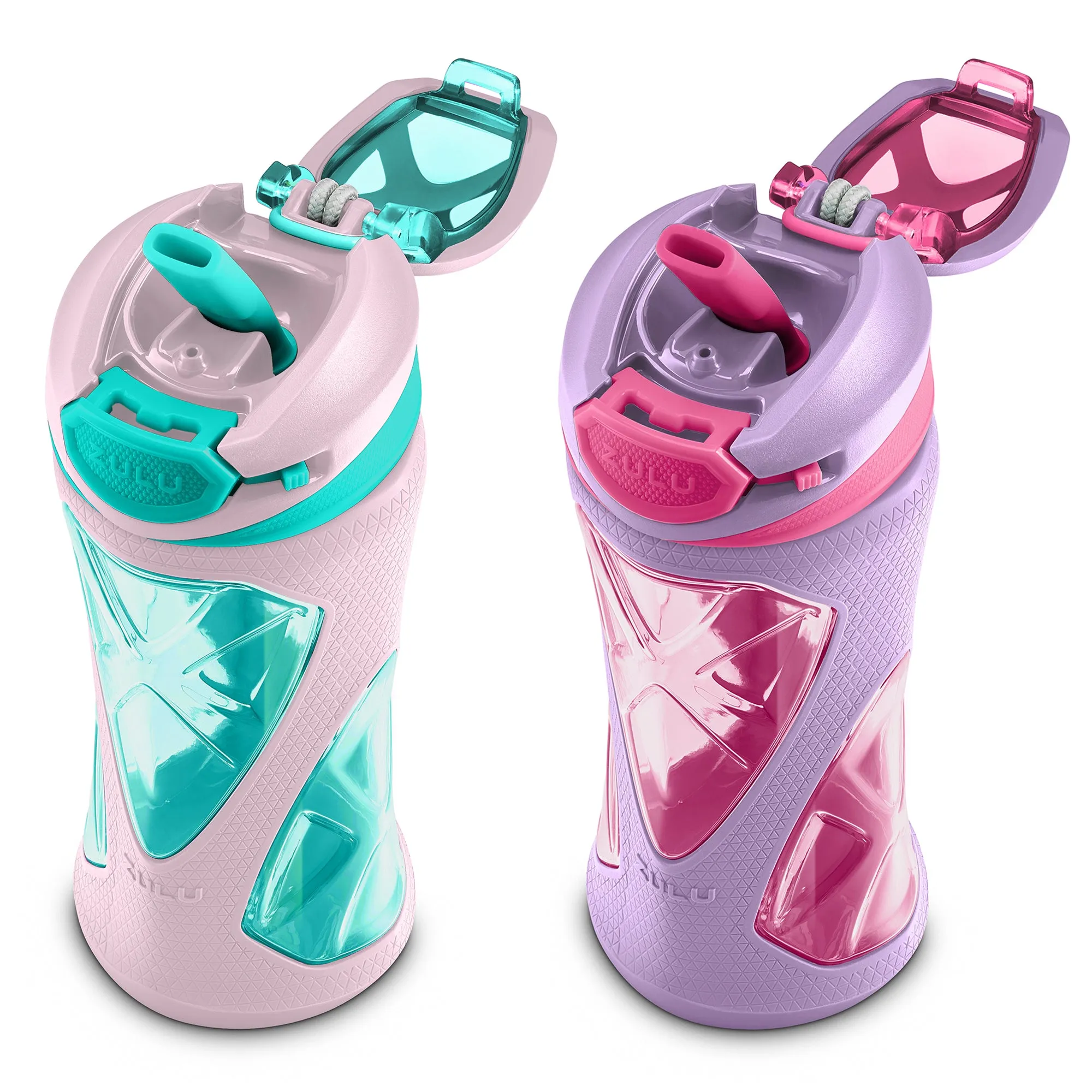 Torque 16oz Tritan™ Plastic Kids Water Bottle, Set of 2